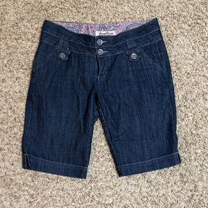 Boom Boom Jeans Dark Blue Jean Shorts